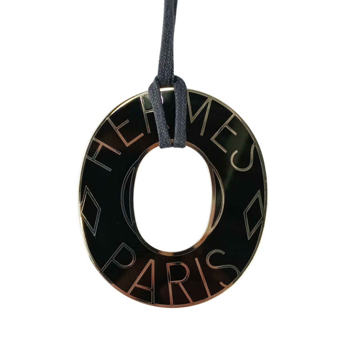 Hermes Ism Necklace In Black
