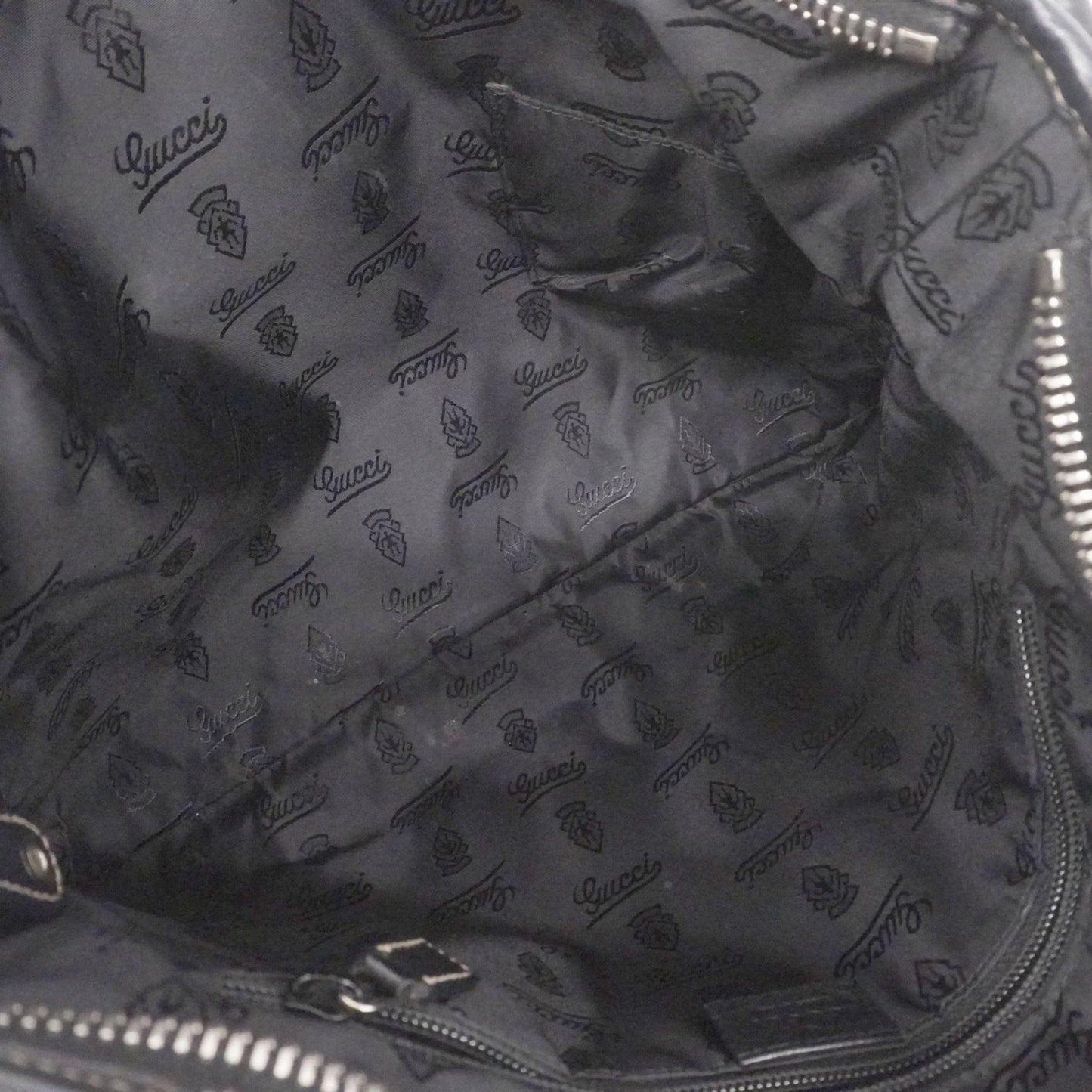 Gucci Shoulder Bag 190279 Leather Black