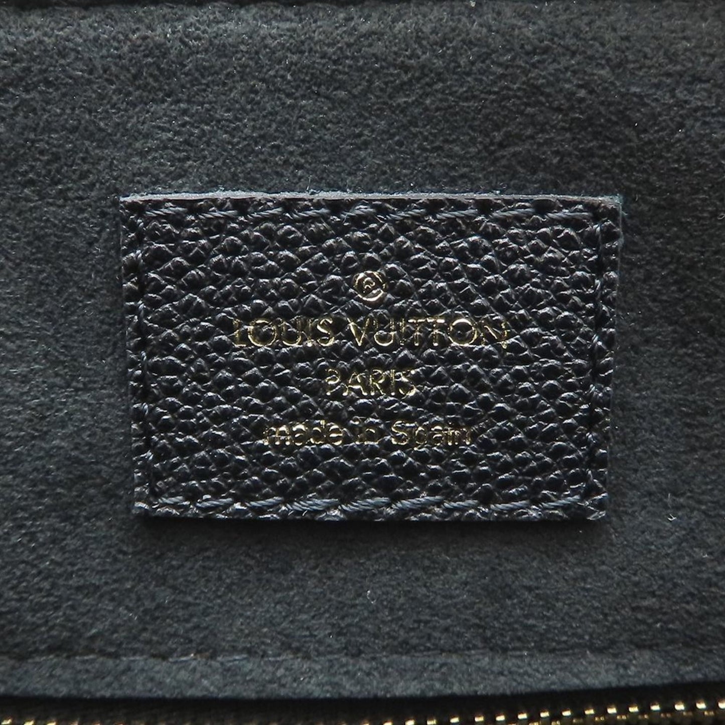 Louis Vuitton Louis Vuitton Monogram Empreinte Speedy Bandouliere 25 M46736 Handbag Noir 352465