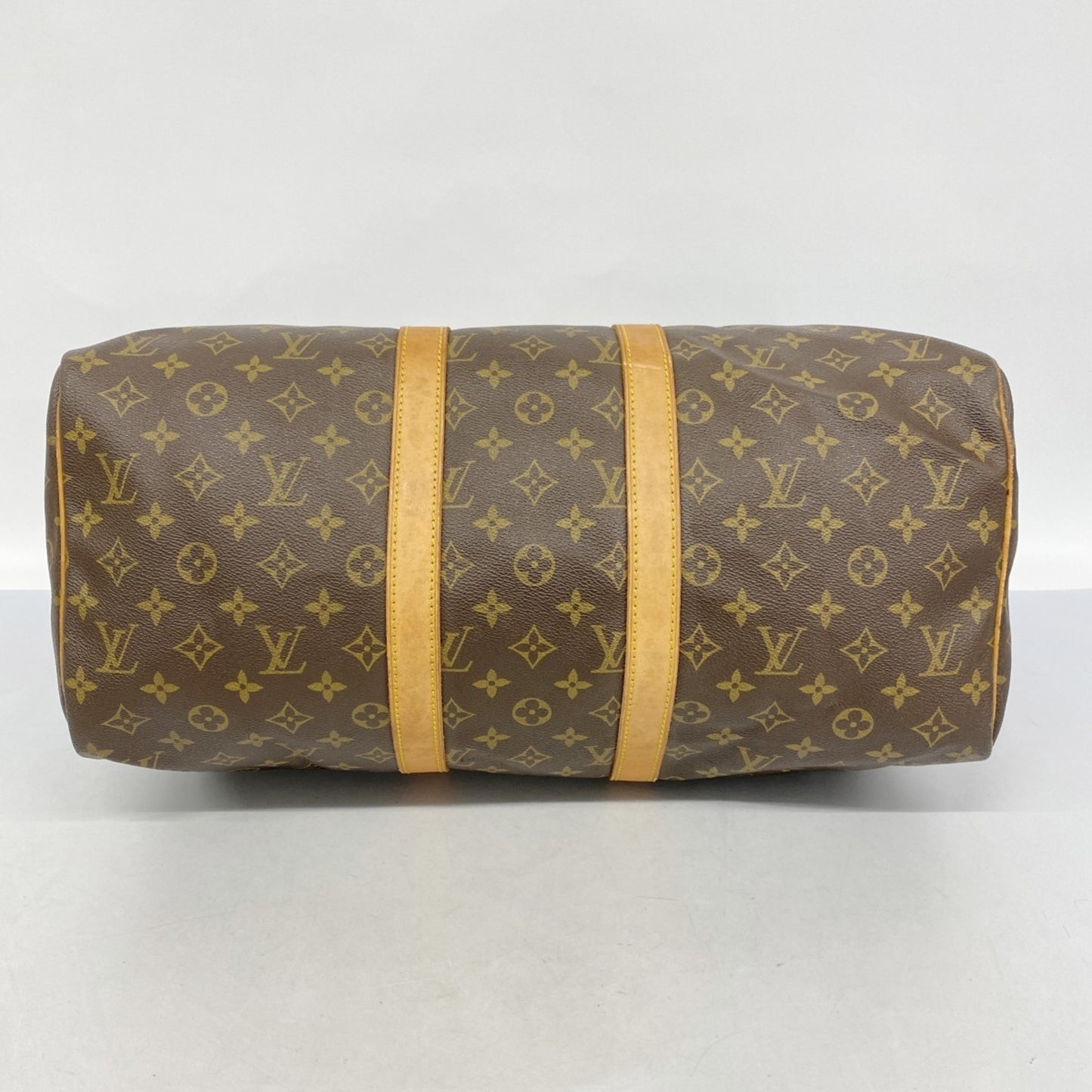 Louis Vuitton Monogram Keepall 45 Boston Bag M41428 Brown