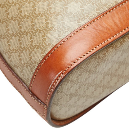 Celine Macadam Tote Bag In Beige