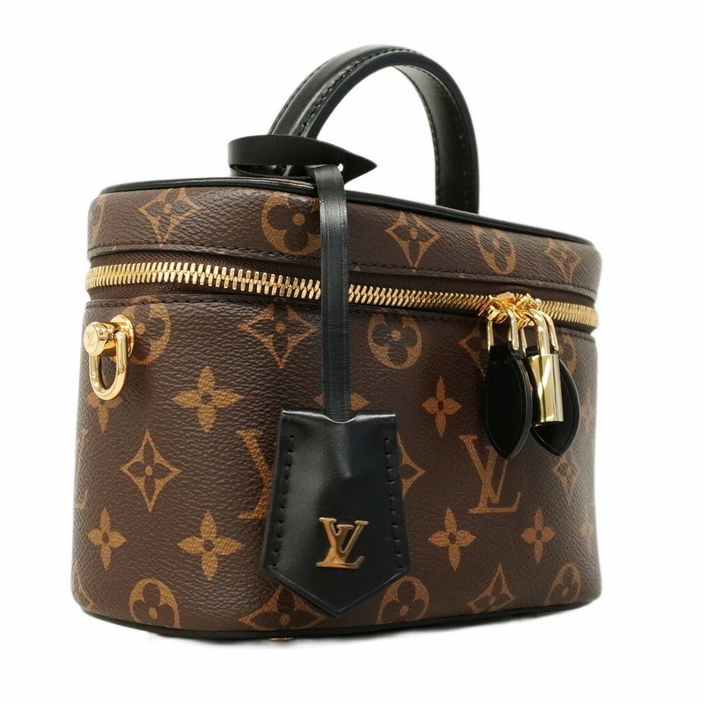 Louis Vuitton Vanity Bag Monogram Reverse Nv Pm M45165 Brown 2-Way