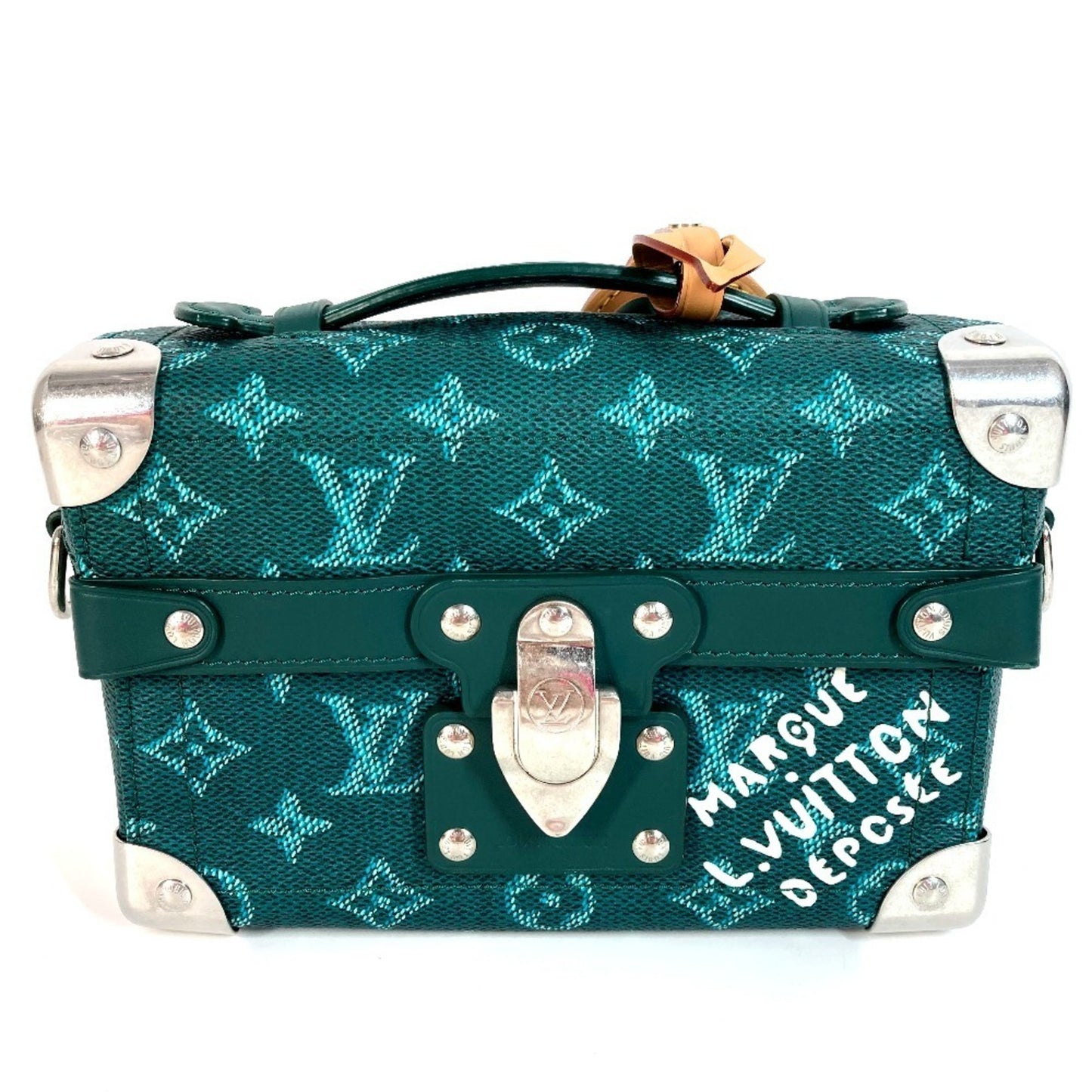 Louis Vuitton M12686 Monogram Heritage Pharrell Williams Soul Trunk Dog Paw Charm Box Leather