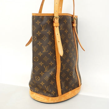 Louis Vuitton Monogram Bucket Gm Tote Bag M42236 Brown