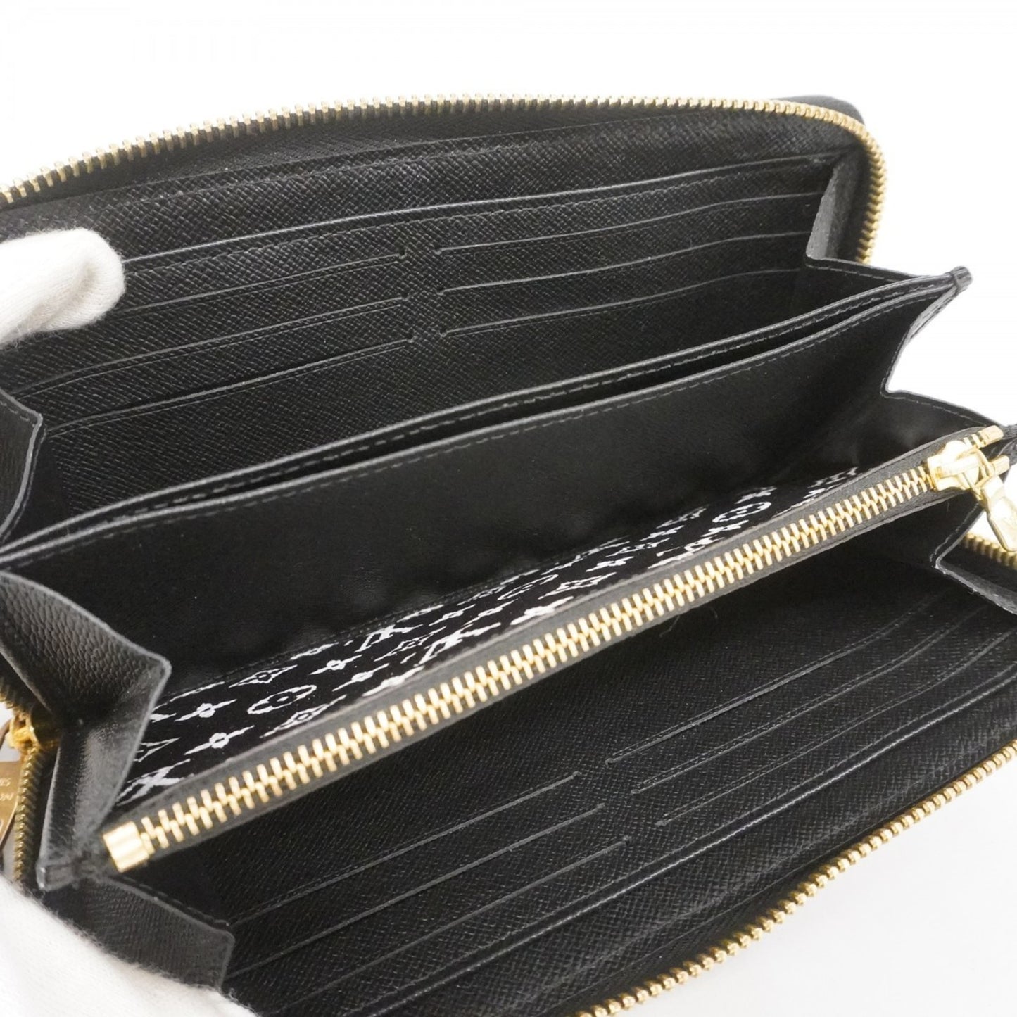 Louis Vuitton Monogram Jungle Zippy Wallet M44744 Brown Noir