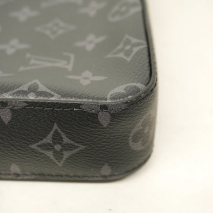 Louis Vuitton Monogram Eclipse Trio Shoulder Bag M69443 Black