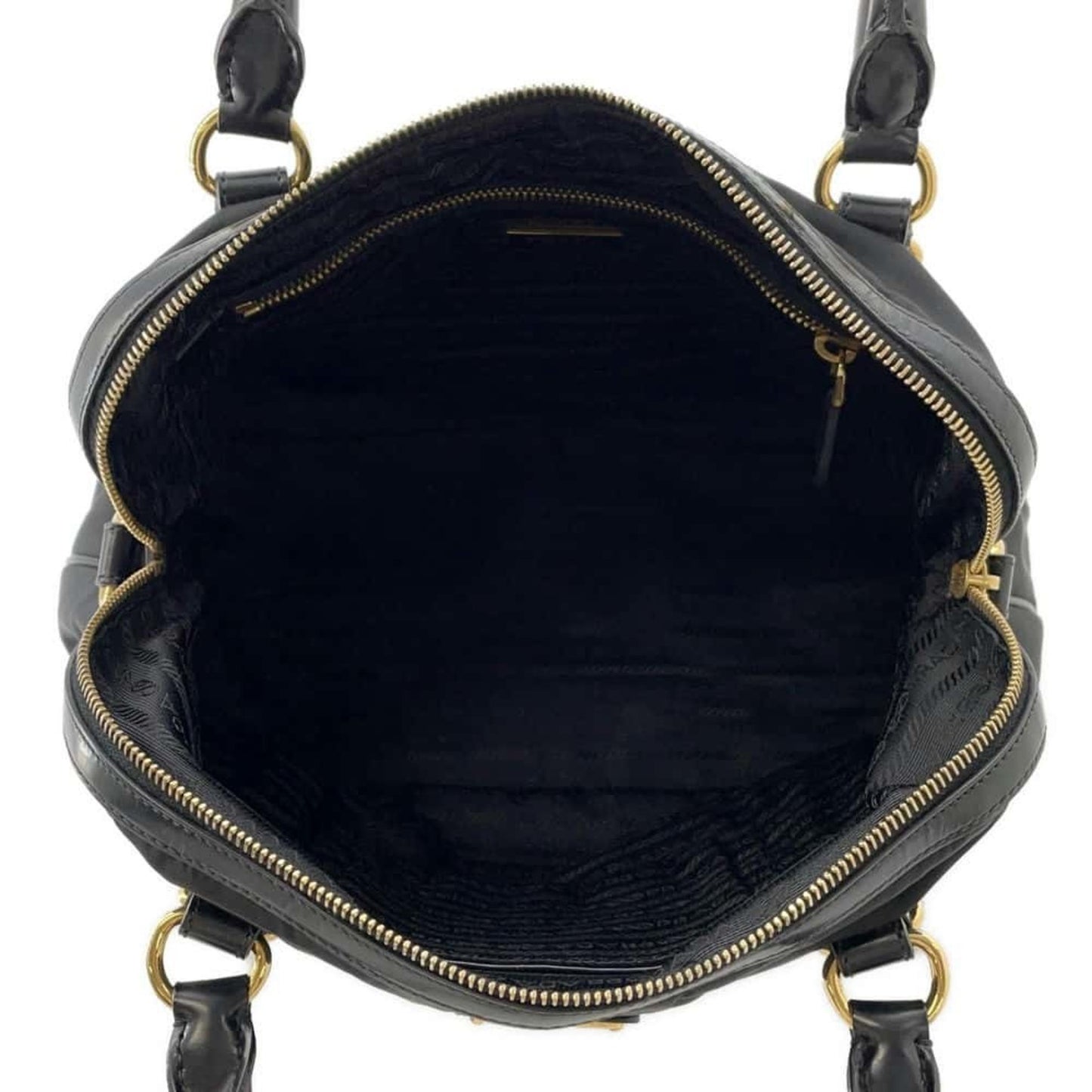 Prada Handbag Nylon 1Bb013 Prada 2Way Bag Black