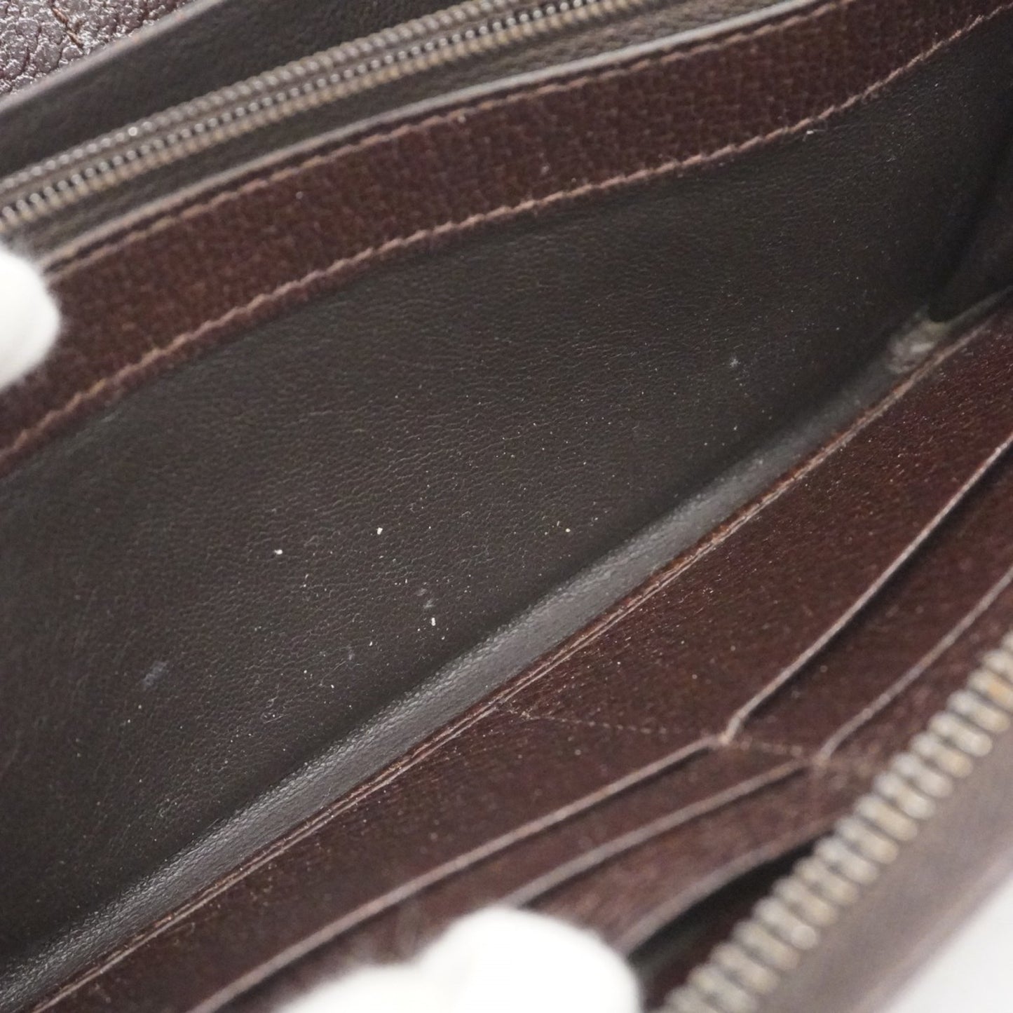 Gucci Gg Canvas Long Wallet 112724 Brown