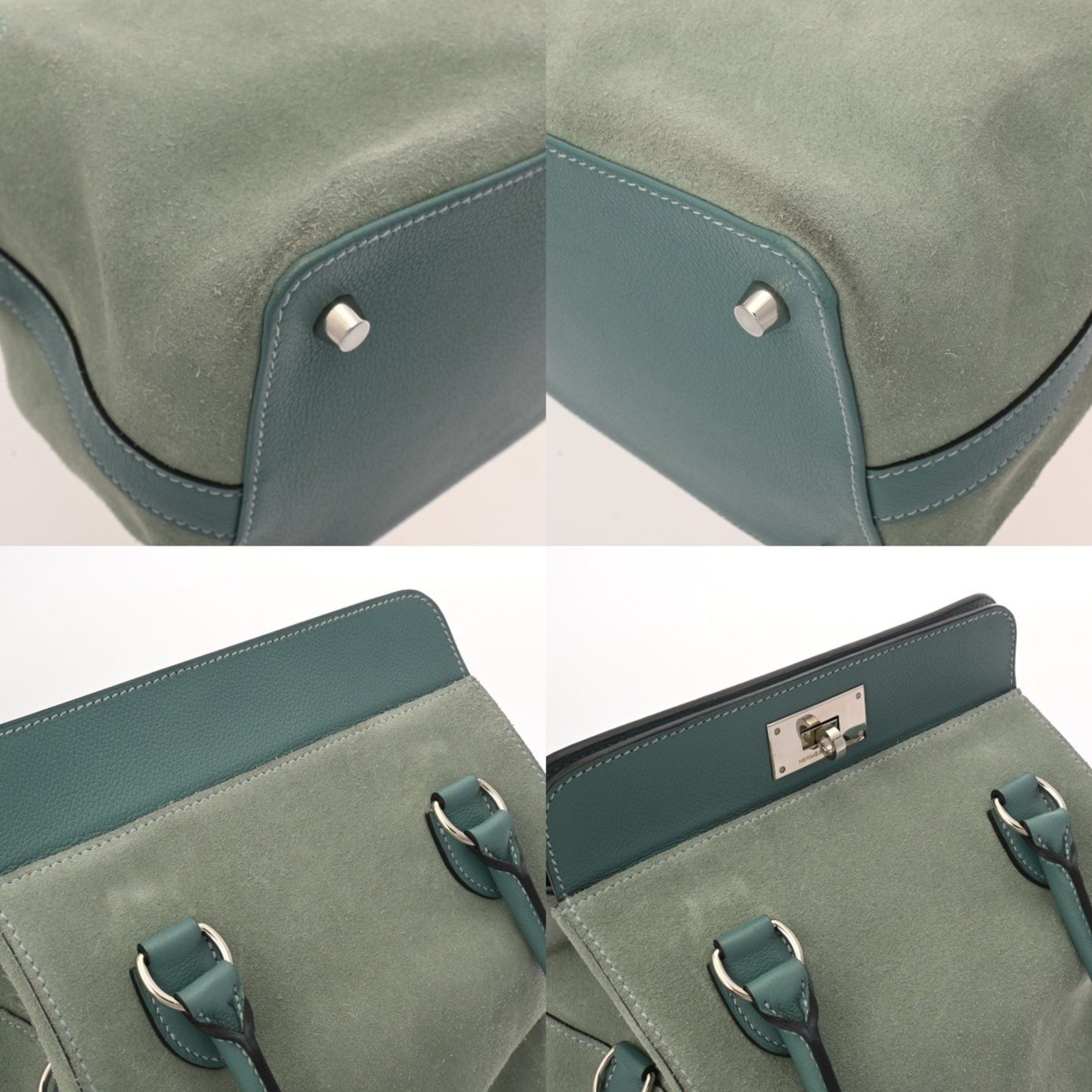 Hermes Toolbox 20 2-Way Blue Atoll (R Stamp) (Circa 2014)