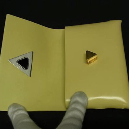 Bottega Veneta Triangle Wallet/Coin Case 651446 Pastel Yellow Leather Turn Lock