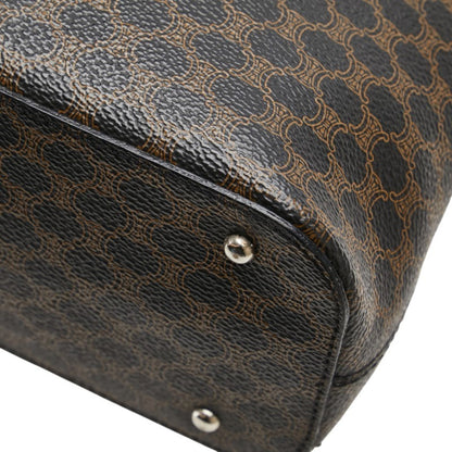 Celine Macadam Handbag In Black