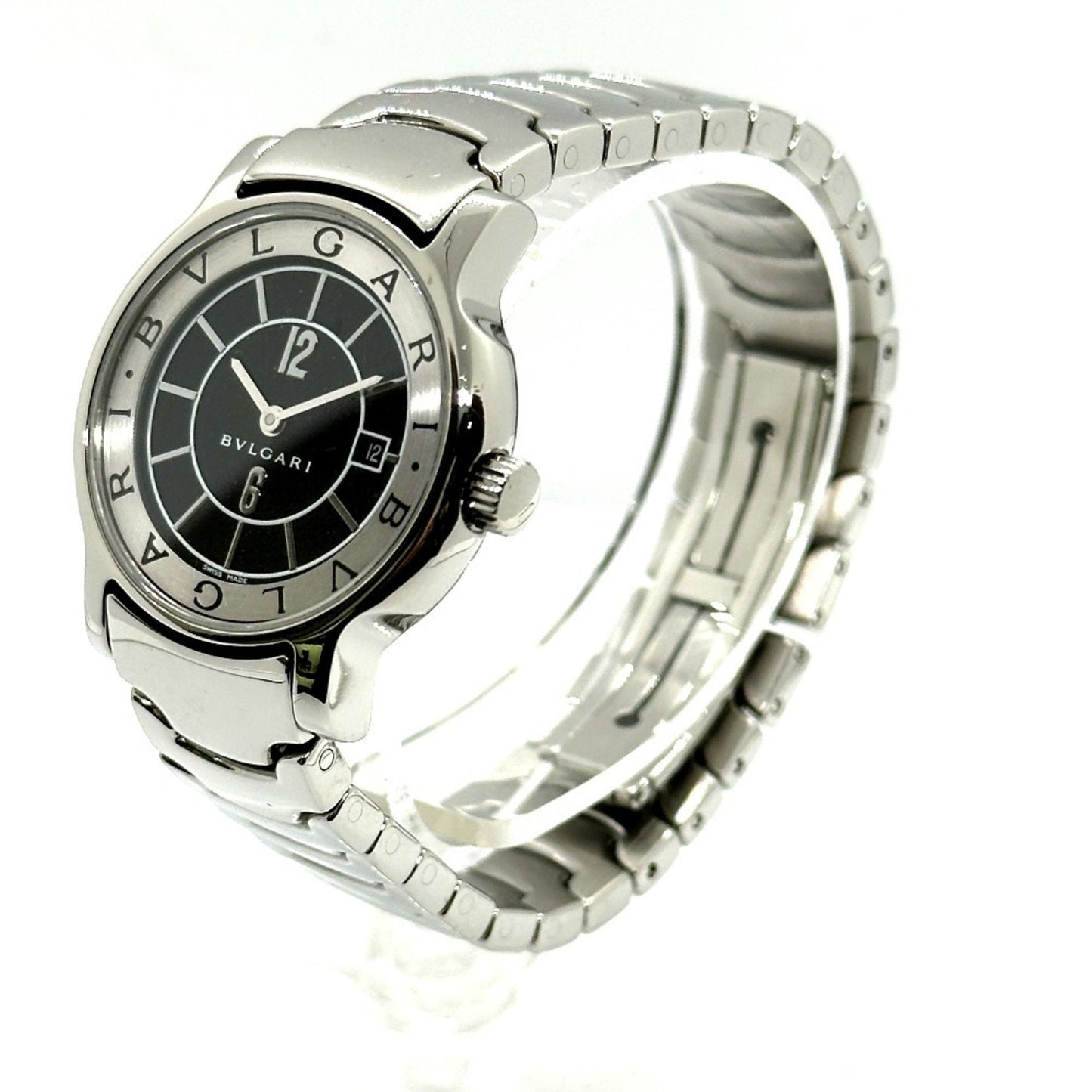 Bvlgari St29S Solotempo Quartz Date Watch