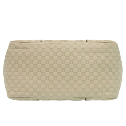 Gucci 353119 Guccissima Leather Ivory Handbag 1142Gucci