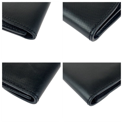 Bottega Veneta Vintage Black Leather Clutch Bag Briefcase