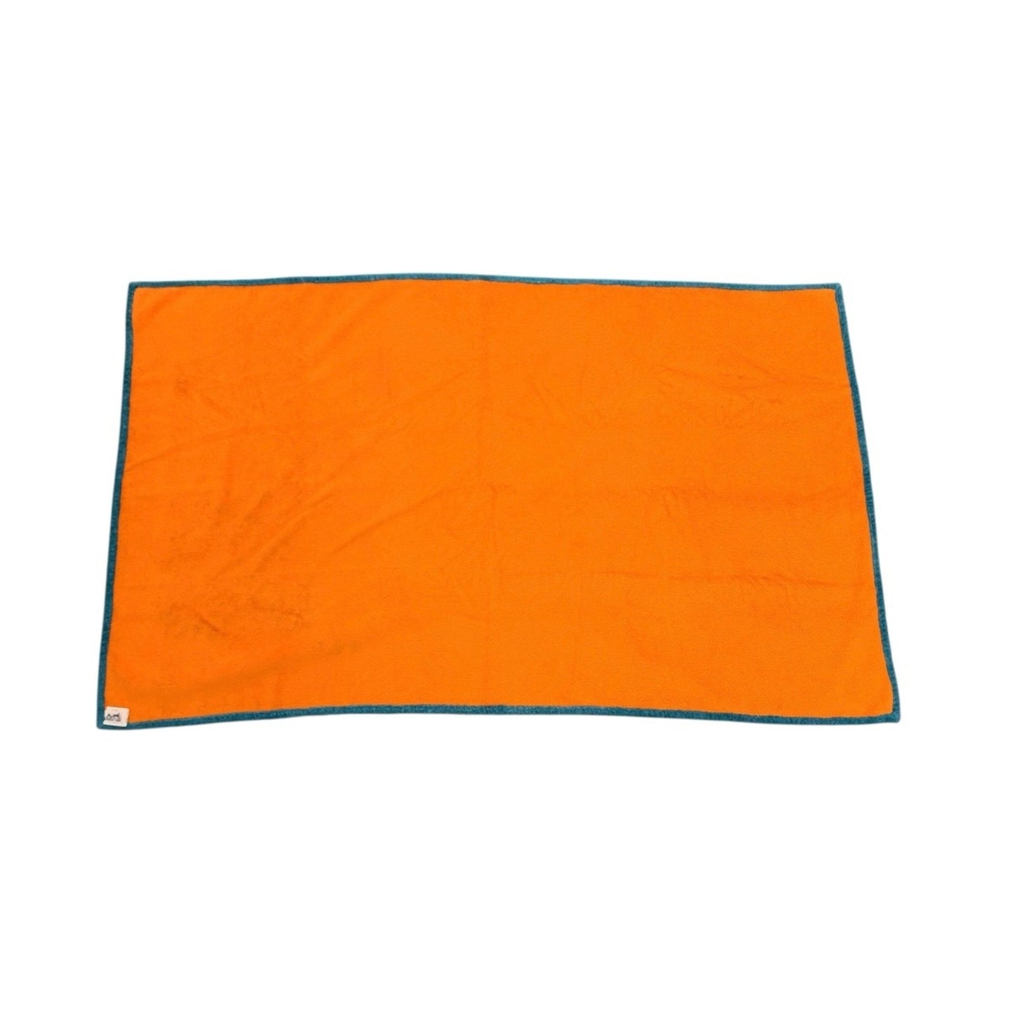 Hermes Leopard Print Orange Mint Green Cotton Beach Towel Blanket