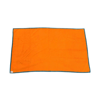 Hermes Leopard Print Orange Mint Green Cotton Beach Towel Blanket