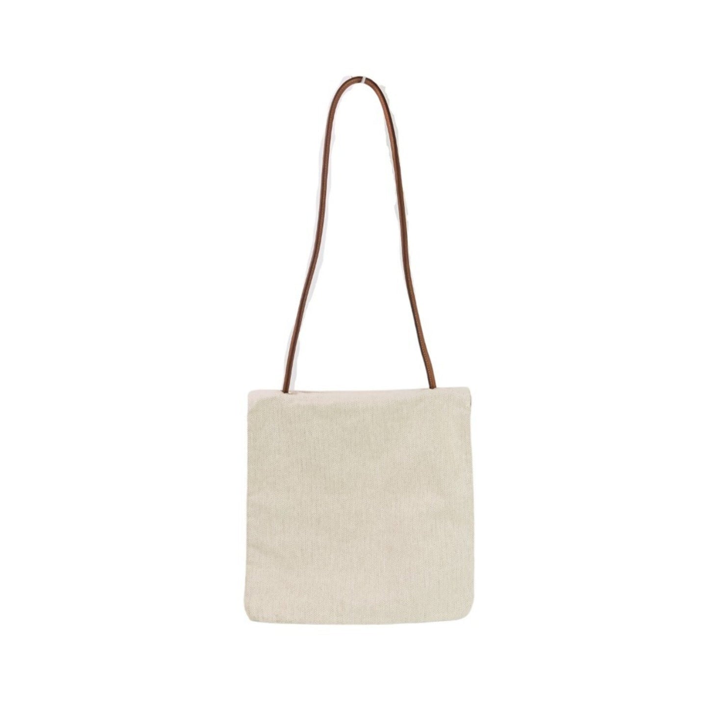 Hermes Aline Mm Toile Chevron One-Shoulder Bag