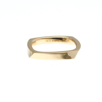 Tiffany Torque Narrowing Pink Gold (18K) Fashion No Stone Band Ring Pink Gold