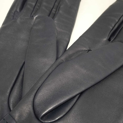 Hermes Dream Love Navy Lambskin Gloves