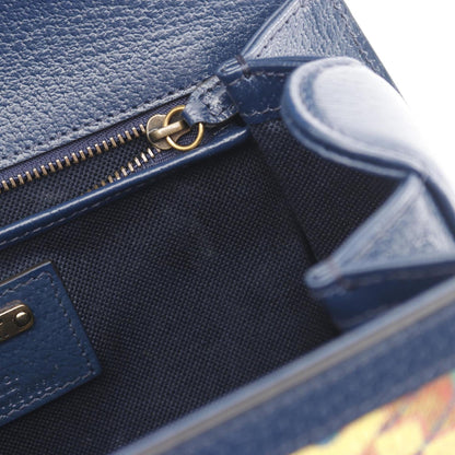 Gucci Bamboo 1947 Gg Logo Handbag