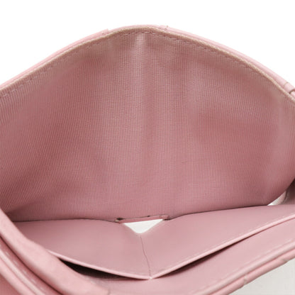 Chanel Matelasse Coco Mark Tri-Fold Wallet
