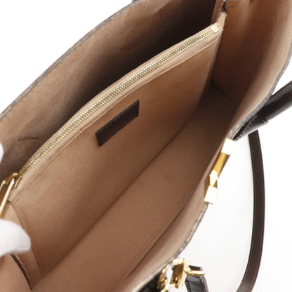 Louis Vuitton Kensington Handbag Shoulder N41435 Damier Canvas 2015 Brown Du1105 2Way A5