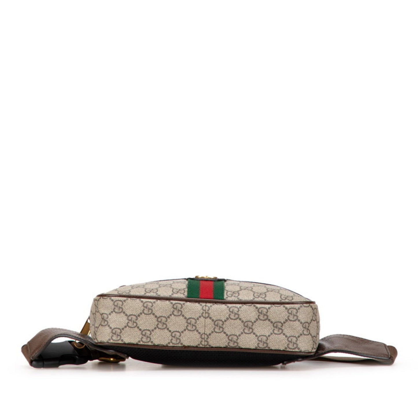 Gucci Gg Supreme Ophidia Belt Bag/Body Bag 574796 Beige/Brown Leather
