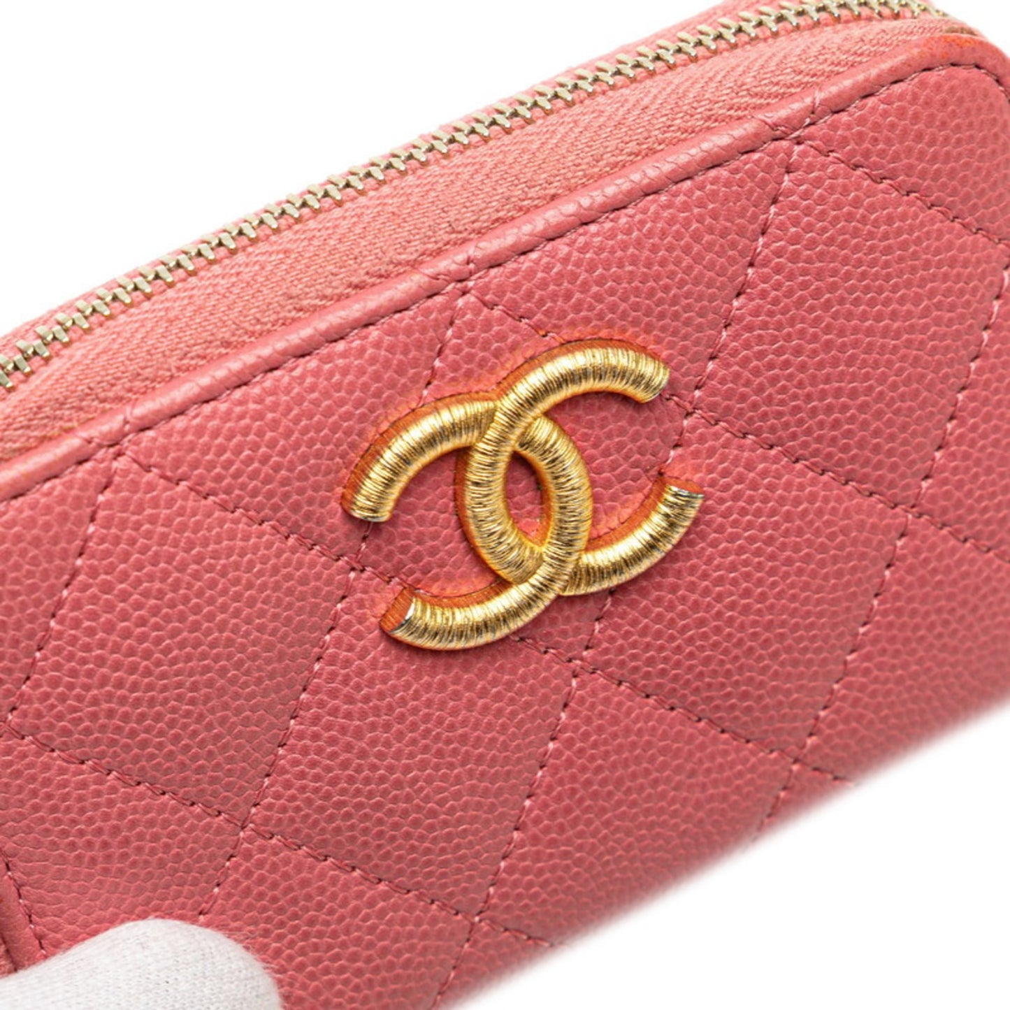 Chanel Matelasse Coco Mark Business Card Case