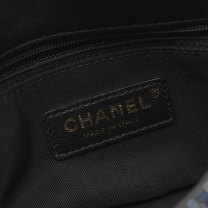 Chanel Coco Mark Faux Pearl Shoulder Bag Fabric