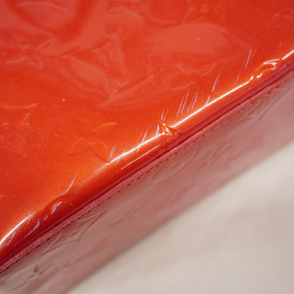 Louis Vuitton Vernis Reed Pm Handbag M91088 Rouge