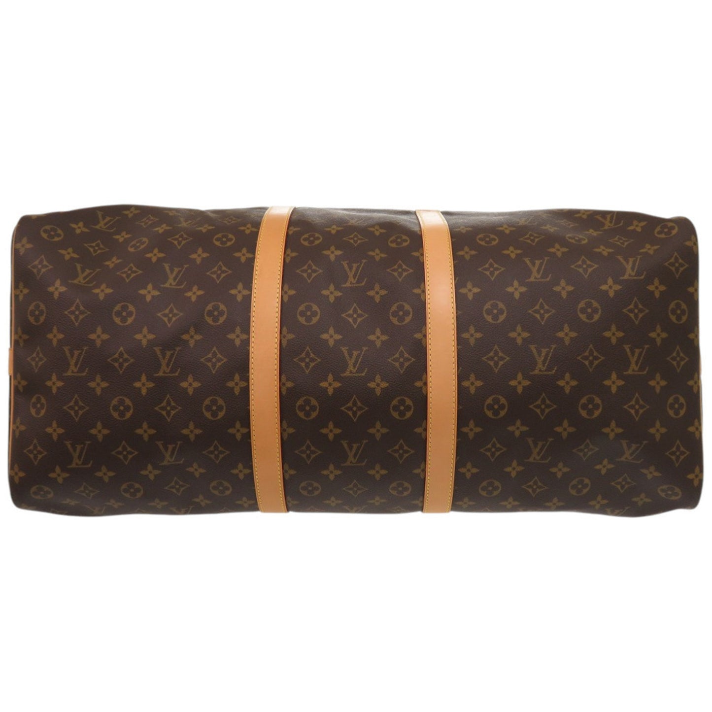 Louis Vuitton Keepall Bandouliere 60 Monogram M41412 Canvas Brown Boston Bag 0742 Louis Vuitton