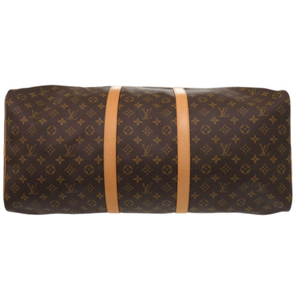 Louis Vuitton Keepall Bandouliere 60 Monogram M41412 Canvas Brown Boston Bag 0742 Louis Vuitton