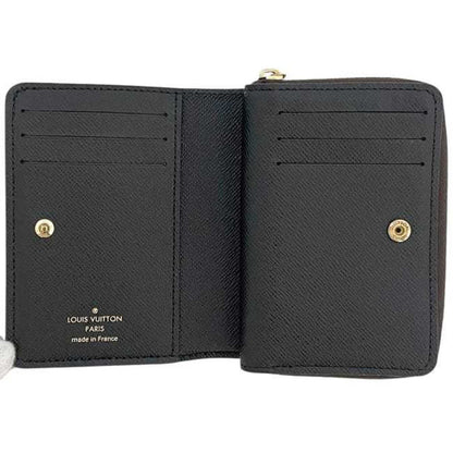 Louis Vuitton Bifold Wallet Portefeuille Lou F-23946 Brown Monogram Reverse M81461 Canvas Ic Tag