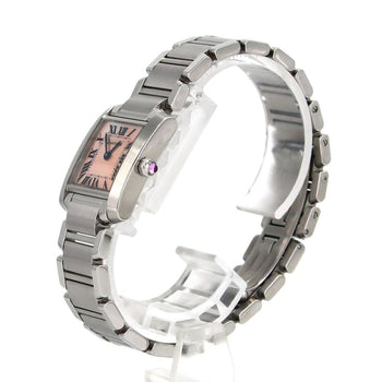 Cartier Tank Franaise Sm W51028Q3 Stainless Steel Quartz Watch