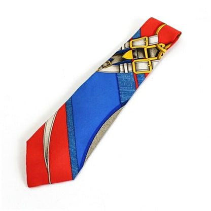 Hermes Silk Necktie Scarf Pattern Hermes