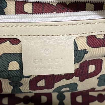 Gucci Tote Bag Guccissima 145993 Leather Ivory Champagne