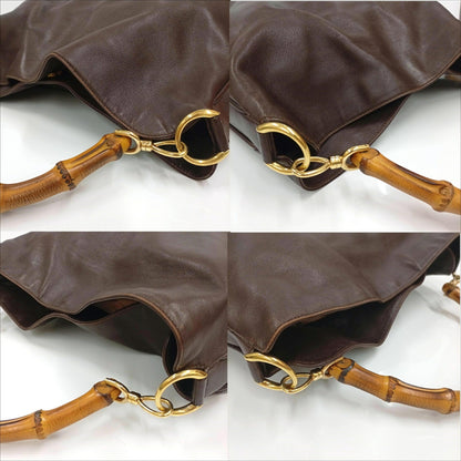Leather - Gucci Handbag Bamboo