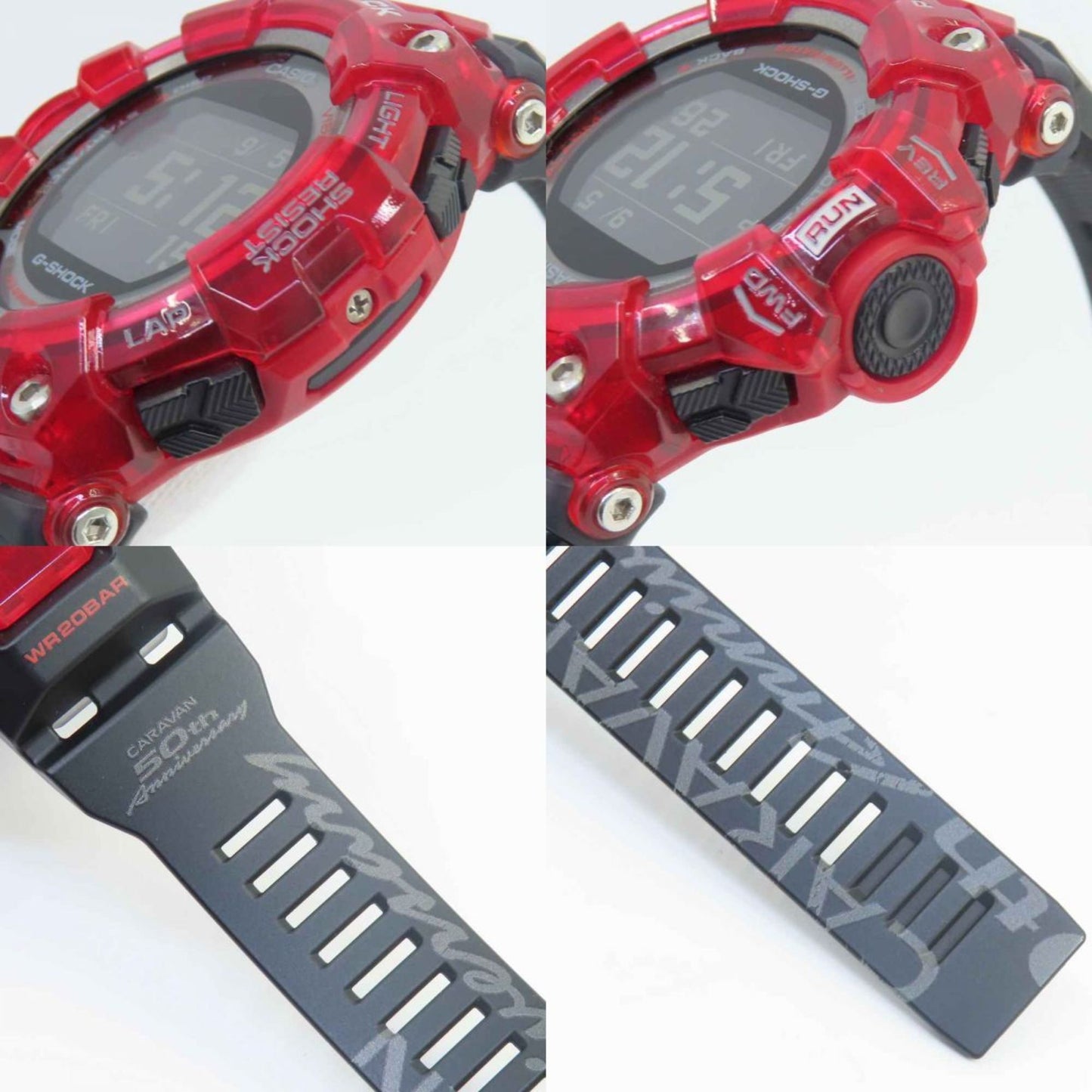 Casio G-Shock Nissan Caravan 50Th Anniversary Bluetooth G-Squad Gbd-100Sm-4A1Jf Quartz Wristwatch