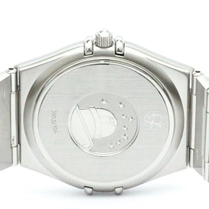 Polished Omega Constellation Stainless Steel Quartz