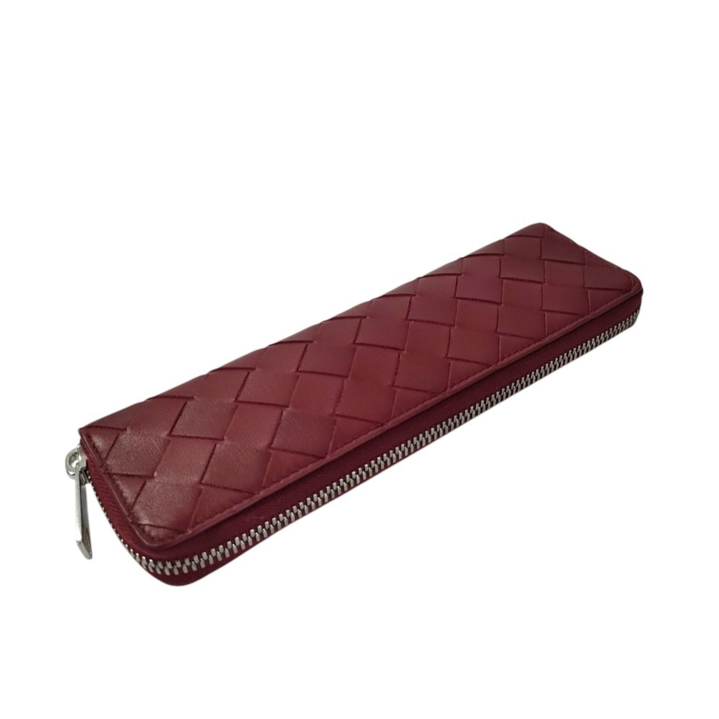 Bottega Veneta Leather Intrecciato Pen Case