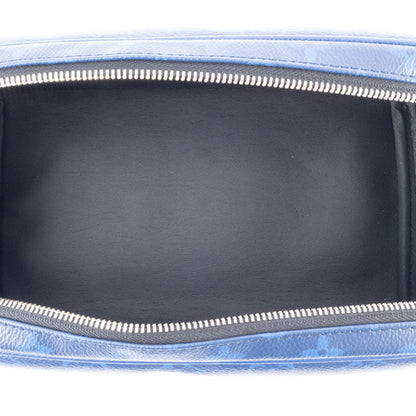 Louis Vuitton Dopp Kit Clutch Bag/Second Bag M30849 Monogram | Taiga Leather Blue