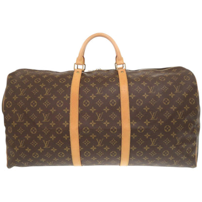 Louis Vuitton Keepall 60 Monogram M41422 Brown Boston Bag 0876 Louis Vuitton