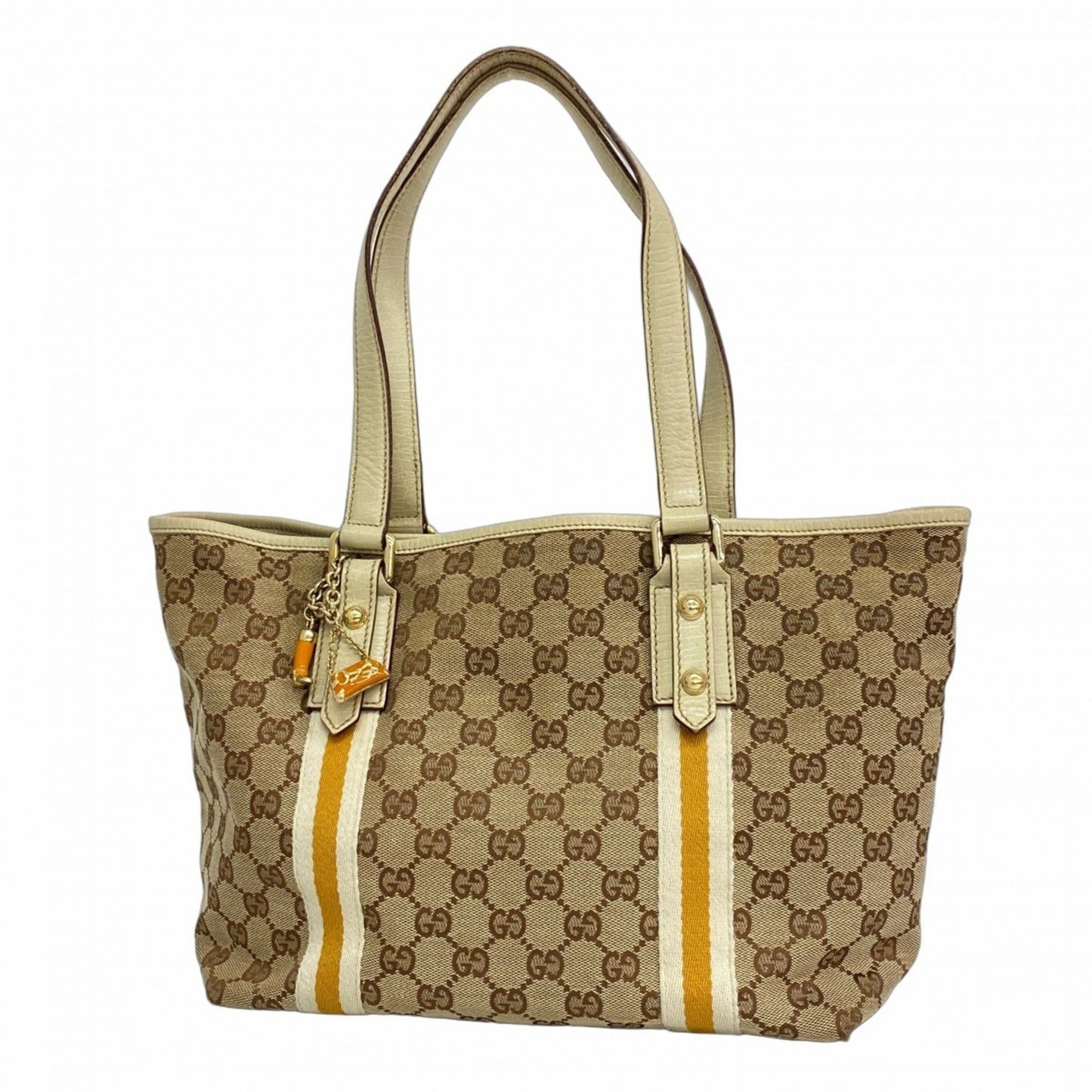 Gucci Gg Canvas Tote Bag 137396 Beige