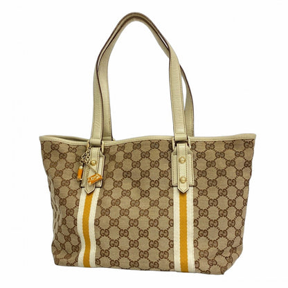 Gucci Gg Canvas Tote Bag 137396 Beige