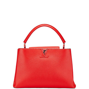 Louis Vuitton Capucines Mm Handbag M94631 Coquelicot Red Leather