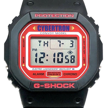 G-Shock Casio Watch Dw-5600Vt Transformers Cybertron Convoy Model Transformers Collaboration Model