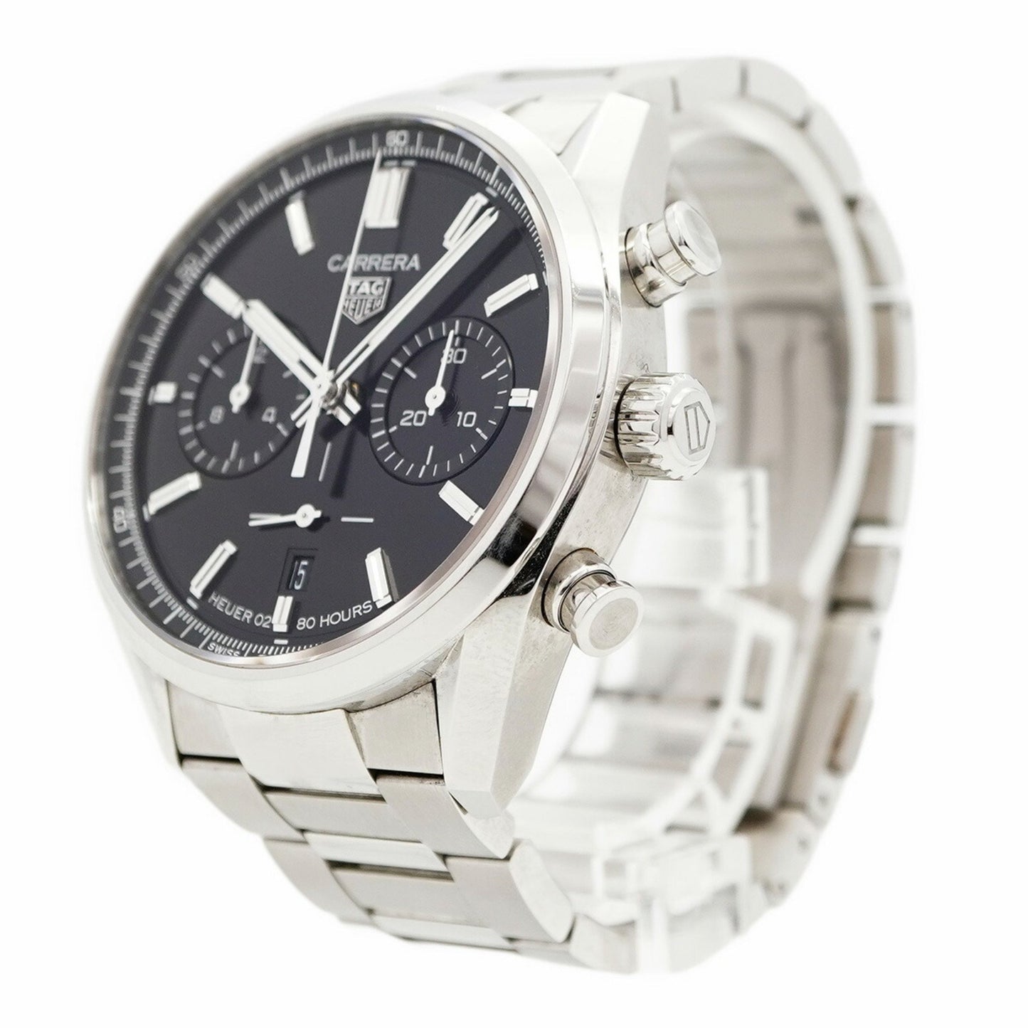 Tag Heuer Carrera Cbn2010-0 Black Dial