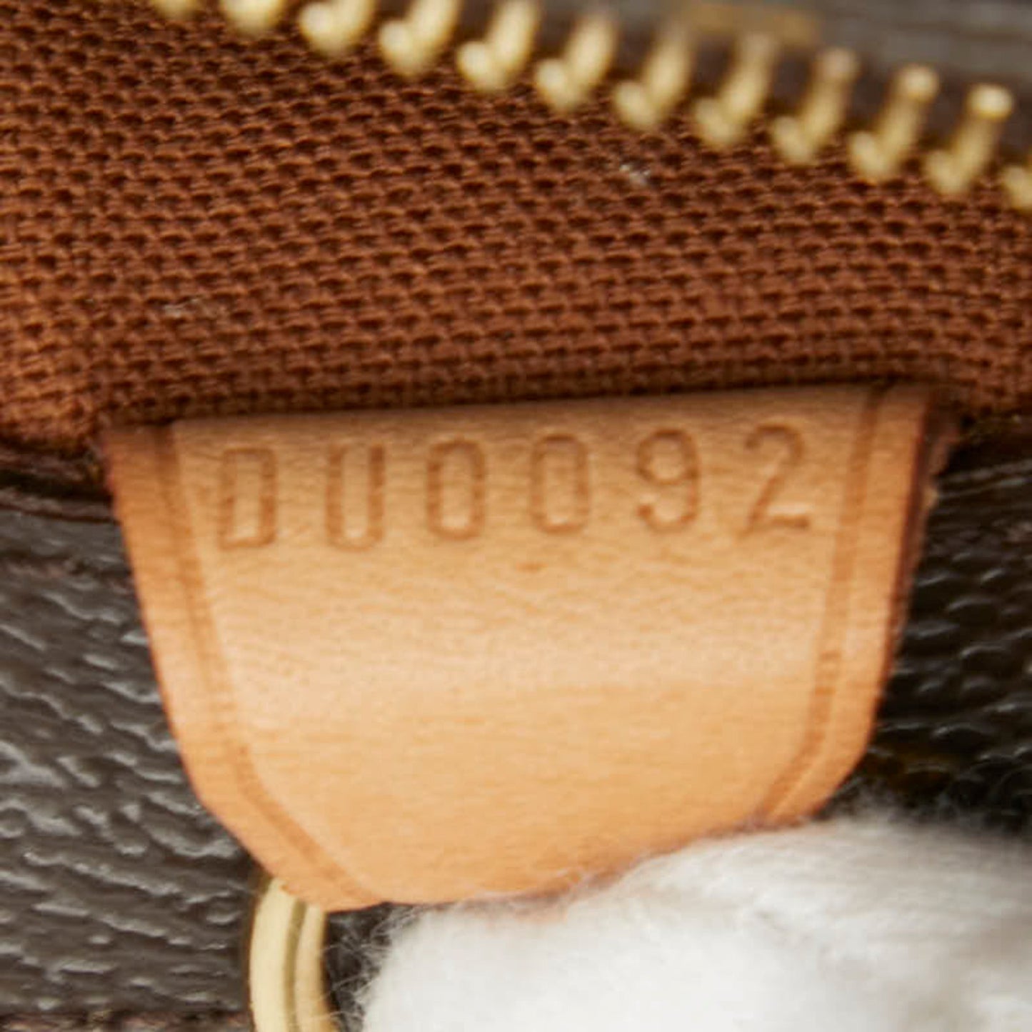 Louis Vuitton Monogram Cabas Piano Handbag Tote Bag M51148 Brown Leather