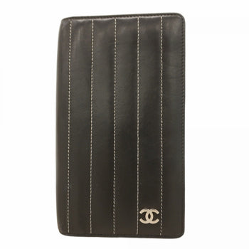 Leather Chanel Long Wallet (Bi-Fold)
