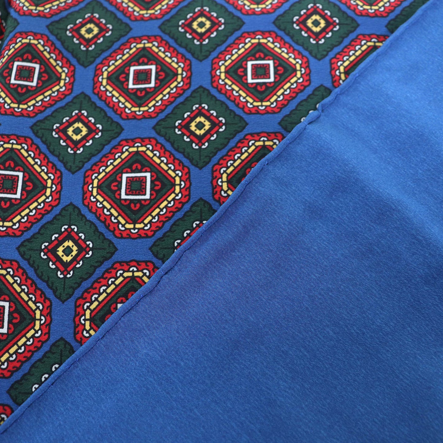 Vintage Chanel 100% Silk Scarf With Logo And All-Over Print